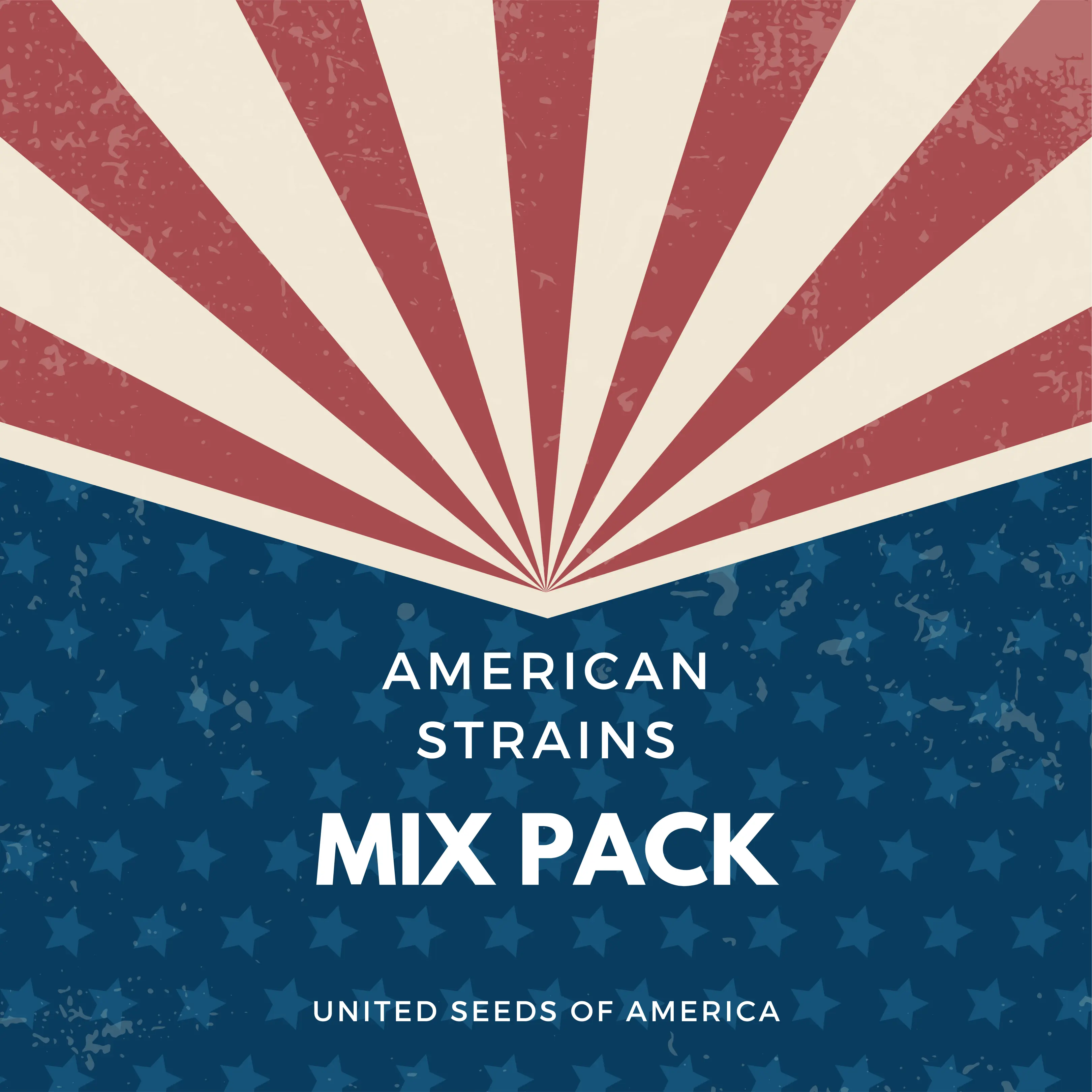 American Strain Mixpack cannabis seeds packaging — Royal King Seeds Australia